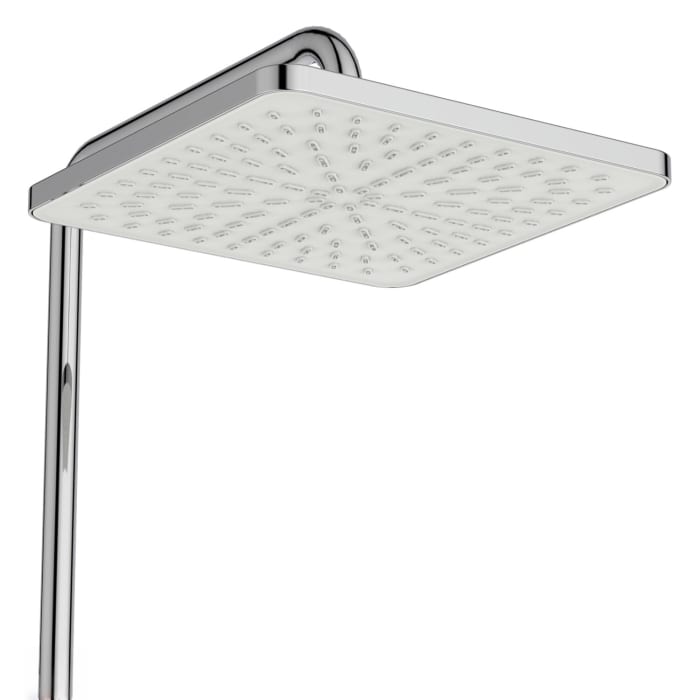 Ideal Standard Ceratherm T25+ Duschsystem mit Brausthermostat, Kopfbrause und Handbrause, Eco