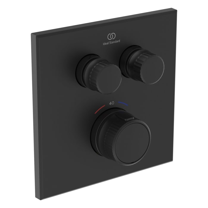 Ideal Standard Ceratherm Navigo Brausethermostat Unterputz Bausatz 2 mit 2 Entnahmestellen