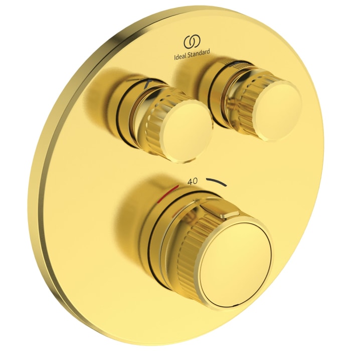 Ideal Standard Ceratherm Navigo Brausethermostat Unterputz Bausatz 2 mit 2 Entnahmestellen