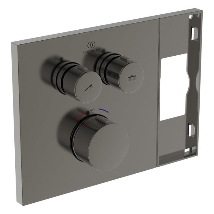 Ideal Standard Ceratherm Thermostat-Armatur Unterputz mit Navigo® Brausewähler