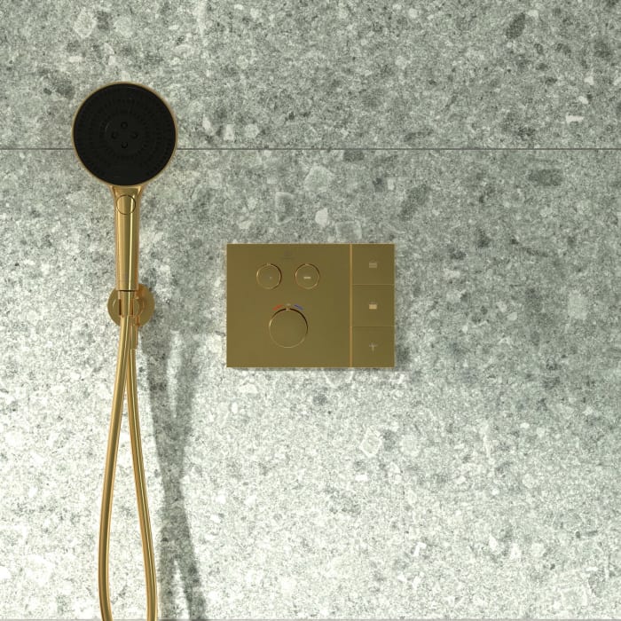 Ideal Standard Ceratherm Thermostat-Armatur Unterputz mit Navigo® Brausewähler