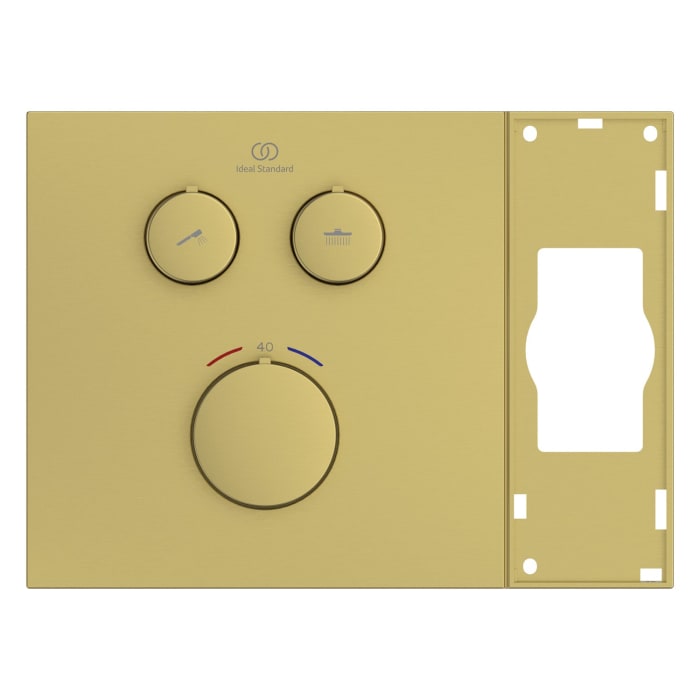 Ideal Standard Ceratherm Thermostat-Armatur Unterputz mit Navigo® Brausewähler