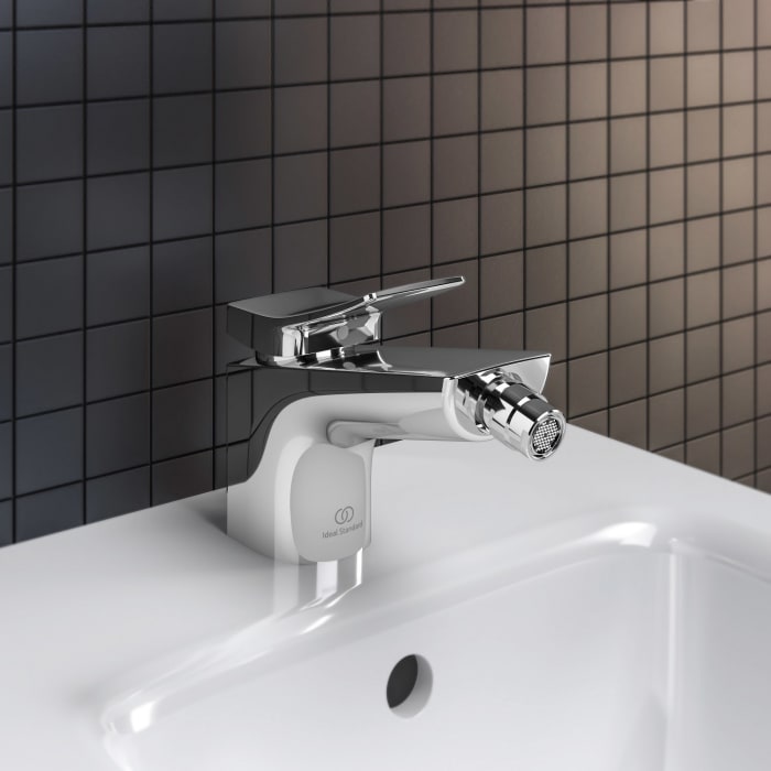 Ideal Standard Conca Bidetarmatur mit Ablaufgarnitur