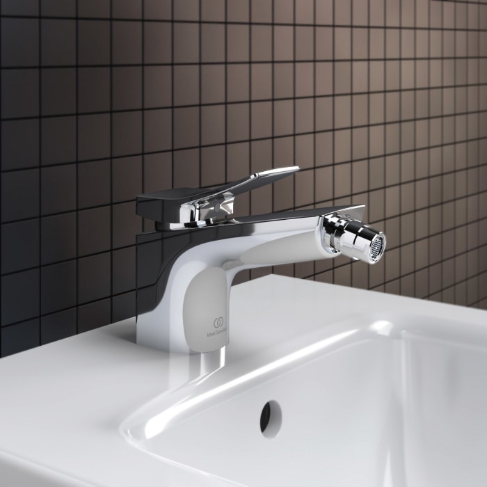 Ideal Standard Conca Bidetarmatur mit Ablaufgarnitur