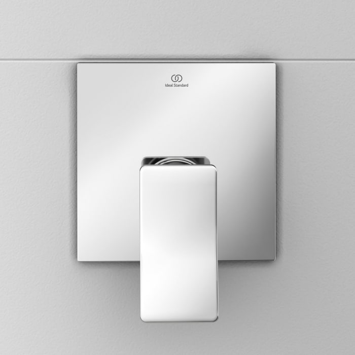 Ideal Standard Conca Brausearmatur UP Bausatz 2, eckige Rosette