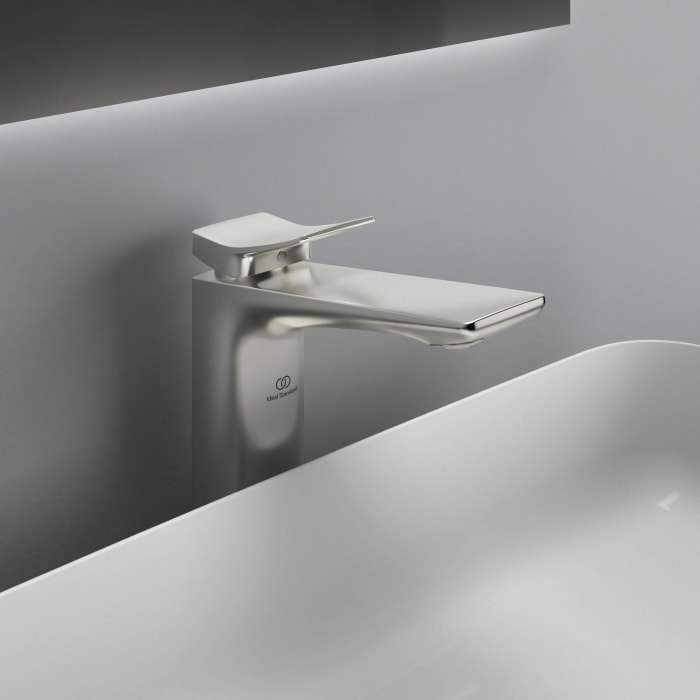 Ideal Standard Conca Waschtischarmatur mit langem Sockel, ohne Ablaufgarnitur