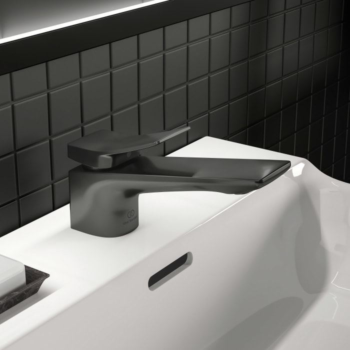 Ideal Standard Conca Waschtischarmatur Auslauf 13,2 cm, mit Ablaufgarnitur