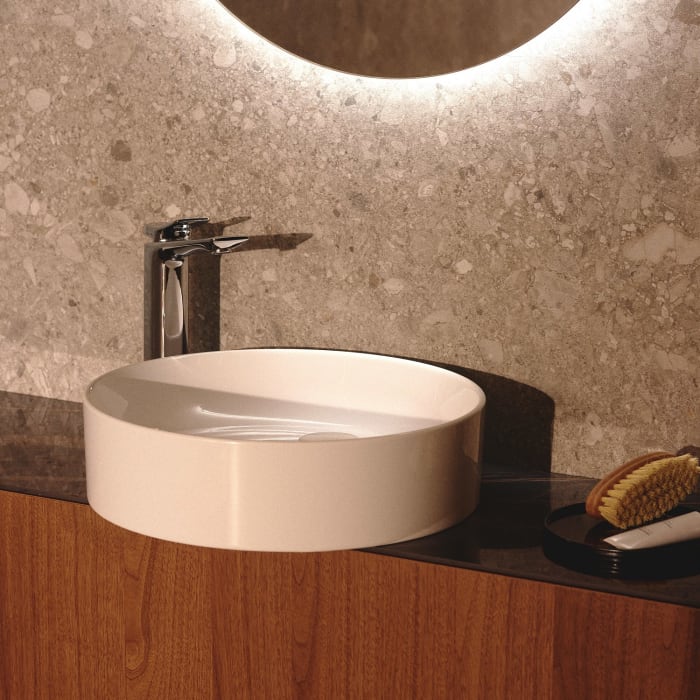 Ideal Standard Conca Waschtischarmatur mit langem Sockel, ohne Ablaufgarnitur