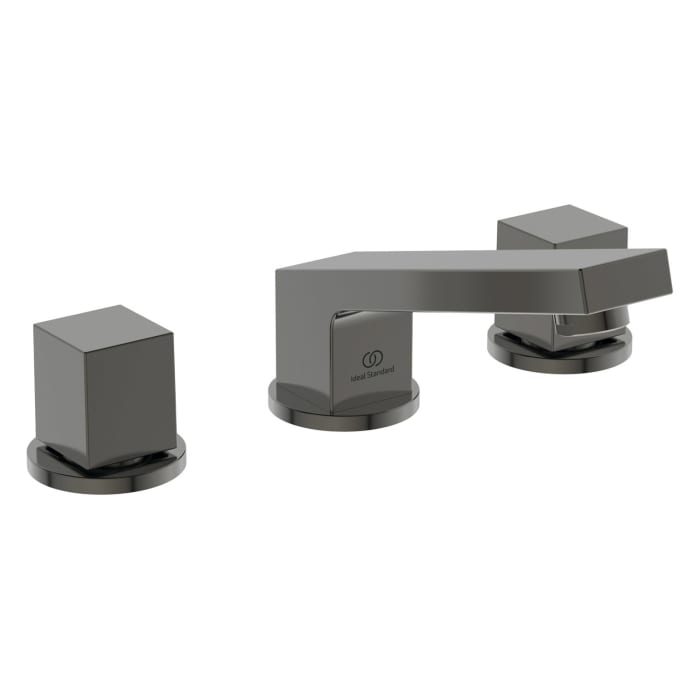 Ideal Standard Extra 3-Loch-Waschtischarmatur, Ausladung 14 cm, mit Ablaufgarnitur