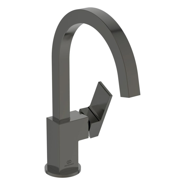 Ideal Standard Extra Waschtischarmatur, Ausladung 19 cm, hoher Auslauf, ohne Ablaufgarnitur