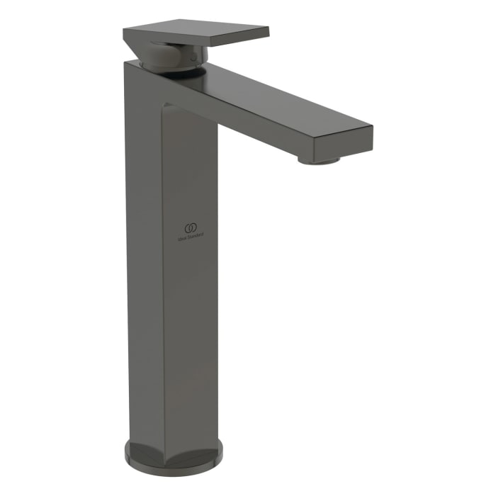 Ideal Standard Extra Waschtischarmatur, Ausladung 15 cm, verlängerter Sockel, mit Ablaufgarnitur