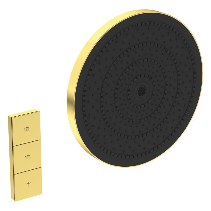 Ideal Standard Idealrain Solos Kopfbrause Ø 30 cm mit Fernbedienung und 3 Strahlarten - das ideale Dusch-Upgrade