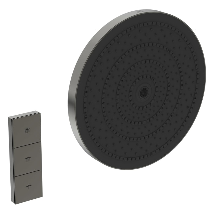 Ideal Standard Idealrain Solos Kopfbrause Ø 30 cm mit Fernbedienung und 3 Strahlarten - das ideale Dusch-Upgrade