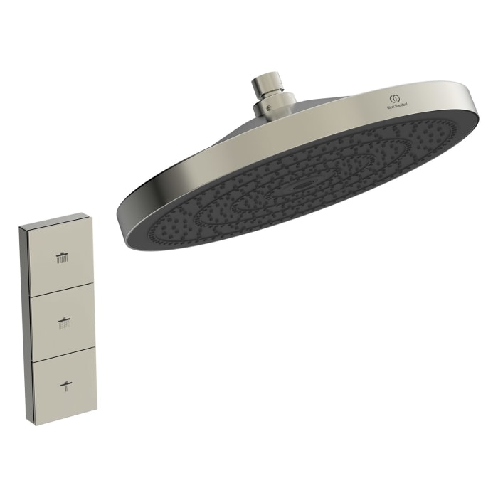 Ideal Standard Idealrain Solos Kopfbrause Ø 30 cm mit Fernbedienung und 3 Strahlarten - das ideale Dusch-Upgrade