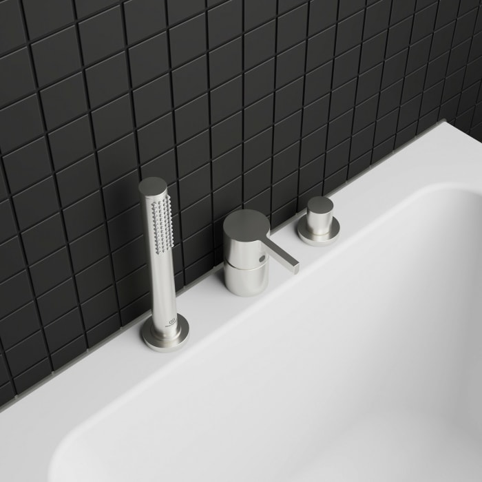 Ideal Standard Joy 3-Loch-Badearmatur für Wannenrand ohne Auslauf