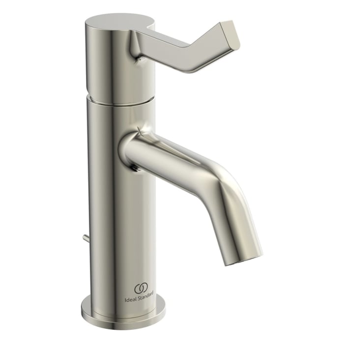 Ideal Standard Joy Waschtischarmatur Ausladung 11 cm mit Ablaufgarnitur und langem Griff