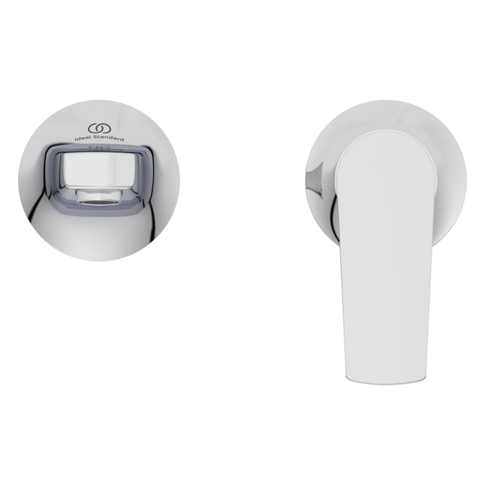 Ideal Standard La Dolce Vita Einhebel-Wand-Waschtischarmatur Unterputz, Ausladung 16 cm