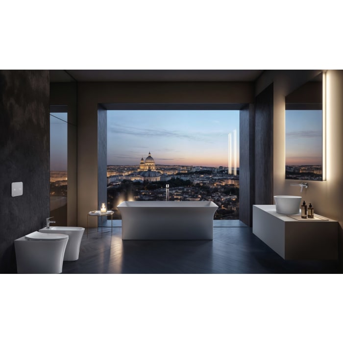 Ideal Standard La Dolce Vita Einhebel-Wand-Waschtischarmatur Unterputz, Ausladung 16 cm