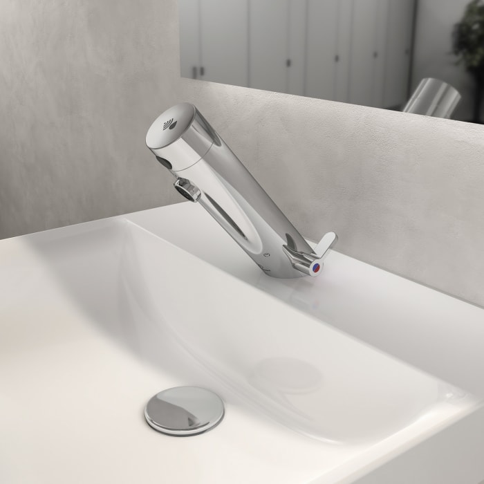 Ideal Standard Sensorflow Waschtischarmatur, mit Mischung, mit Batterie
