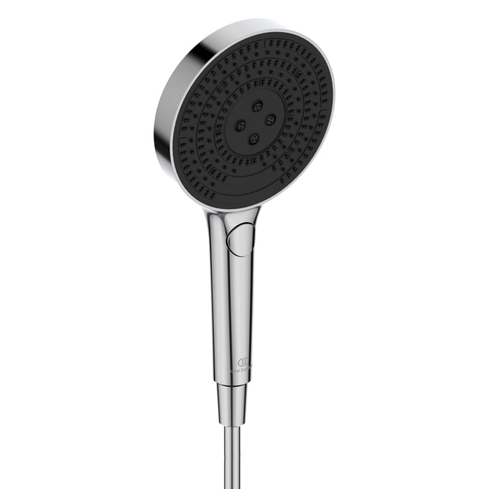 Ideal Standard Solos Duschsystem mit Aufputz-Brausethermostat Ceratherm Navigo® mit Ablage, 1-Funktions-Handbrause