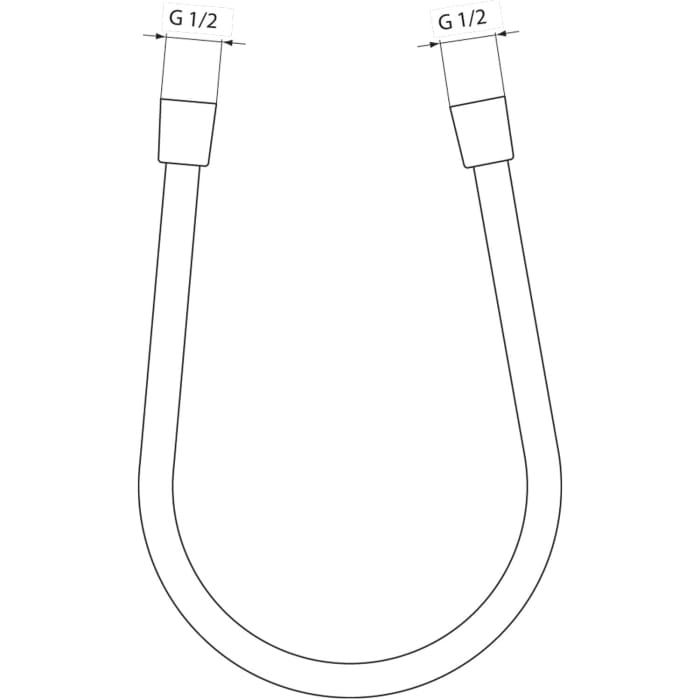 Ideal Standard Idealrain Brauseschlauch 125 cm