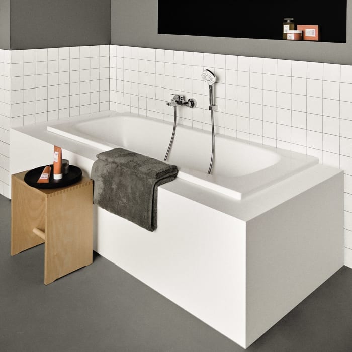 Ideal Standard i.life Körperform-Badewanne 160 x 70 cm