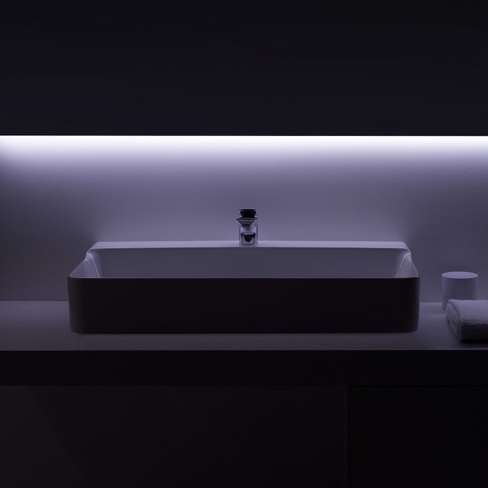 Ideal Standard Conca Waschtisch 80 cm, 1 Hahnloch, ohne Überlauf