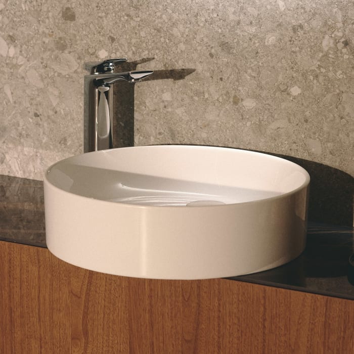 Ideal Standard Conca Schale rund 45 cm, ohne Hahnloch, ohne Überlauf, geschliffen