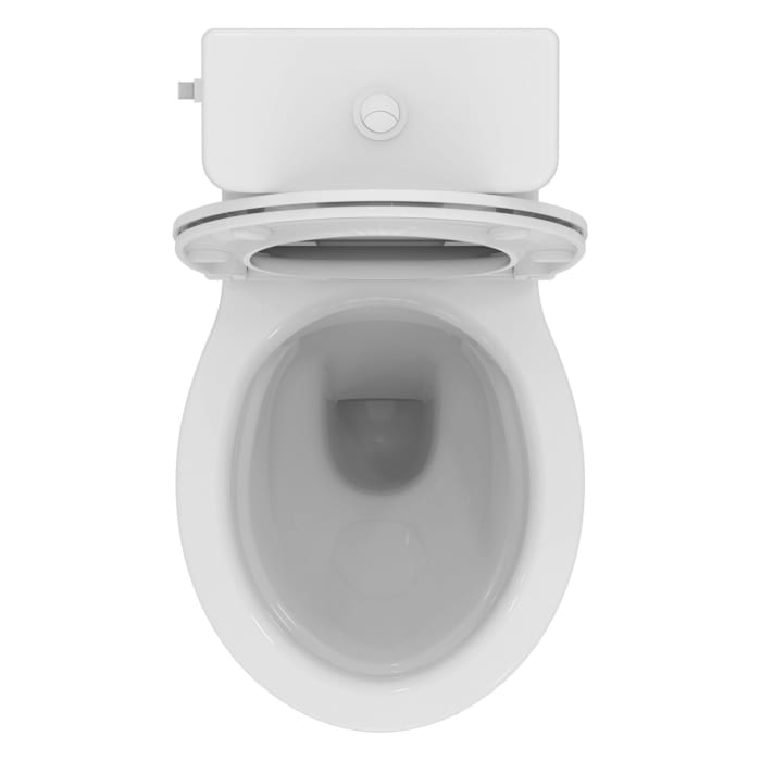 Ideal Standard Eurovit WC-Paket mit Standtiefspül-WC, Spülkasten Zulauf oben und WC-Sitz