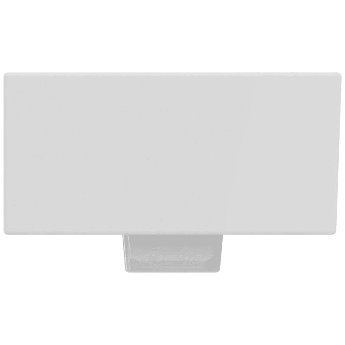 Ideal Standard Extra Handwaschbecken 45 cm, Hahnbank links, 1 Hahnloch, mit Überlauf