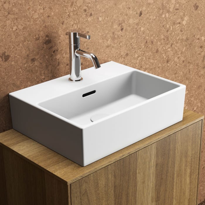 Ideal Standard Extra Handwaschbecken 45 cm, 1 Hahnloch, mit Überlauf