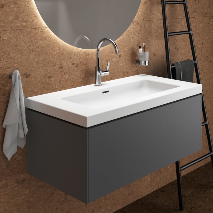 Ideal Standard Extra Möbelwaschtisch, 1 Hahnloch, 101 cm