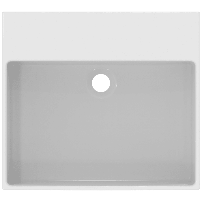 Ideal Standard Extra Waschtisch 50 cm, ohne Hahnloch, mit Überlauf