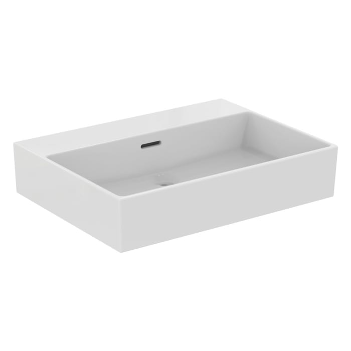 Ideal Standard Extra Waschtisch 61,5 cm, ohne Hahnloch mit Überlauf