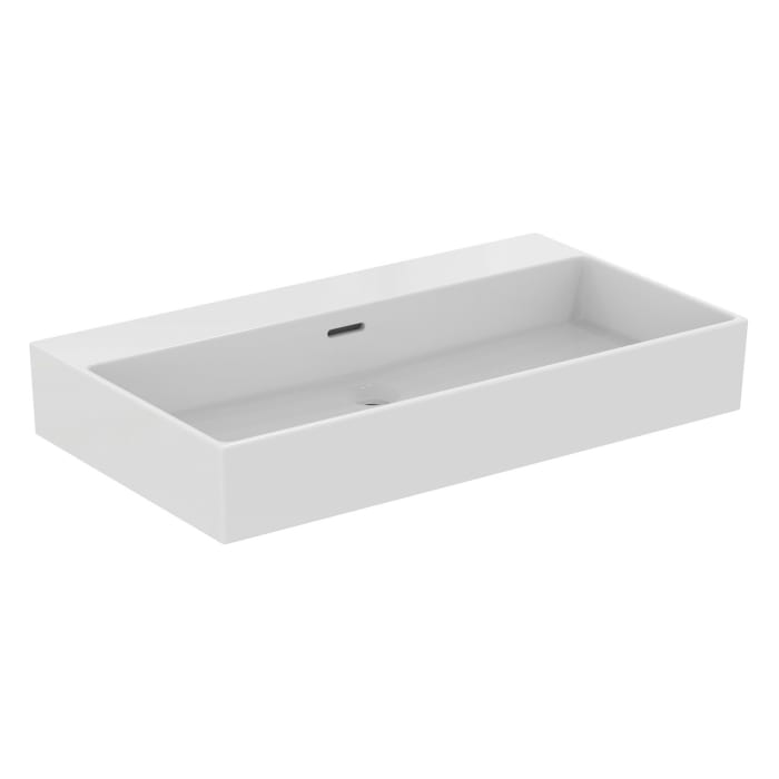 Ideal Standard Extra Waschtisch 81,5 cm, ohne Hahnloch mit Überlauf