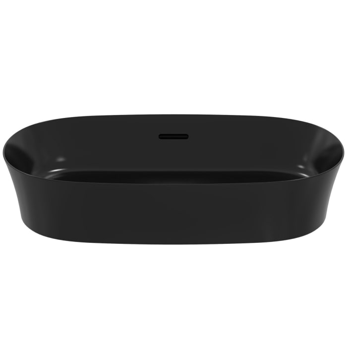 Ideal Standard Ipalyss Aufsatzschale oval mit Überlauf, ohne Hahnloch 60 x 38 cm