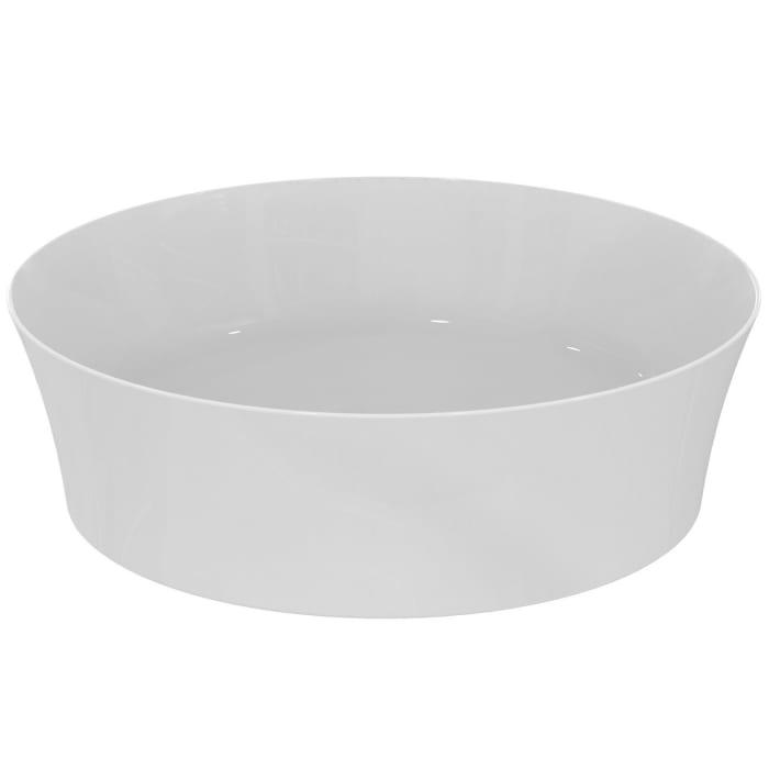 Ideal Standard Ipalyss Aufsatzschale rund ohne Überlauf, ohne Hahnloch 40 x 40 cm