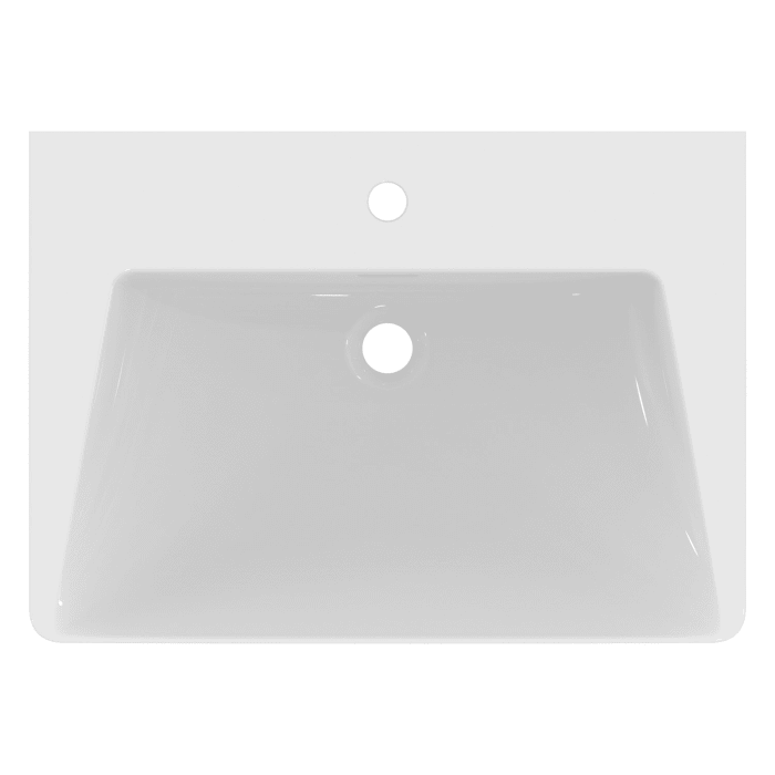 Ideal Standard La Dolce Vita Möbelwaschtisch 66 cm, mit 1 Hahnloch, mit Überlauf, mit Ideal Plus