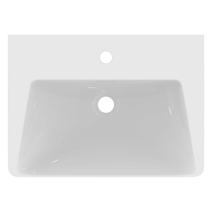 Ideal Standard La Dolce Vita Möbelwaschtisch 56 cm, mit 1 Hahnloch, mit Überlauf