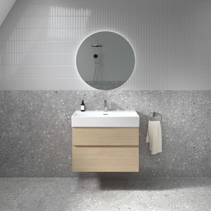 Ideal Standard Lastani Waschtisch 81,5 cm mit 1 Hahnloch und Überlauf