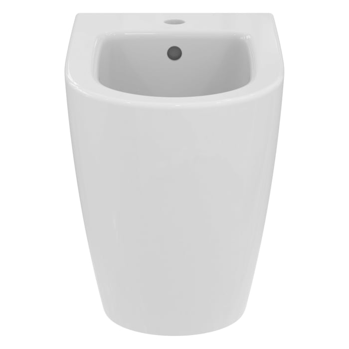 Ideal Standard i.life O Standbidet, 1 Hahnloch, mit Überlauf