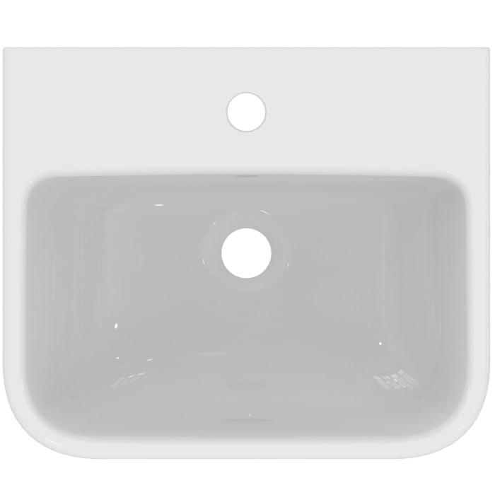 Ideal Standard i.life B Waschtisch 45 cm, 1 Hahnloch, mit Überlauf