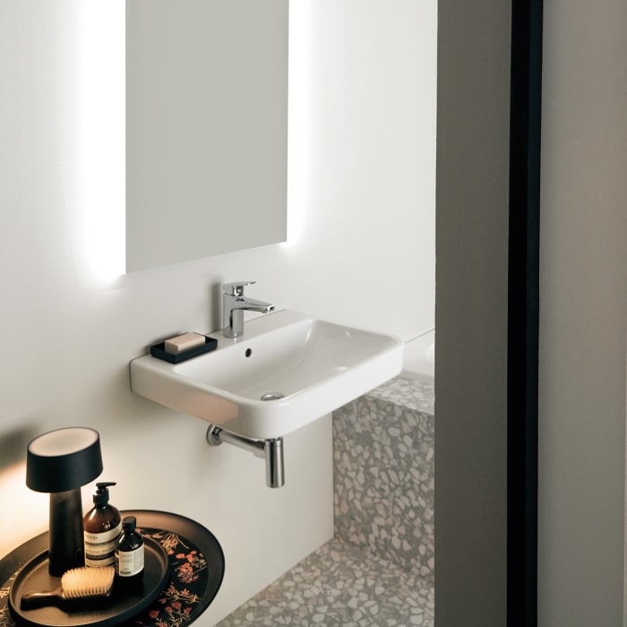 Ideal Standard i.life B Waschtisch 45 cm, 1 Hahnloch, mit Überlauf