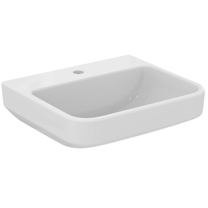 Ideal Standard i.life B Waschtisch 50 cm, 1 Hahnloch, ohne Überlauf