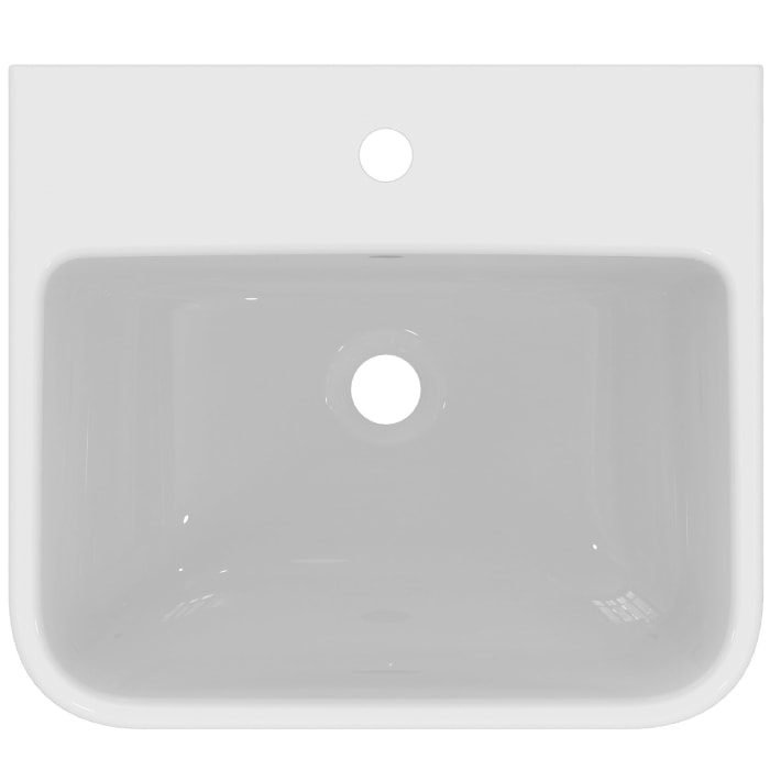 Ideal Standard i.life B Waschtisch 50 cm, 1 Hahnloch, mit Überlauf