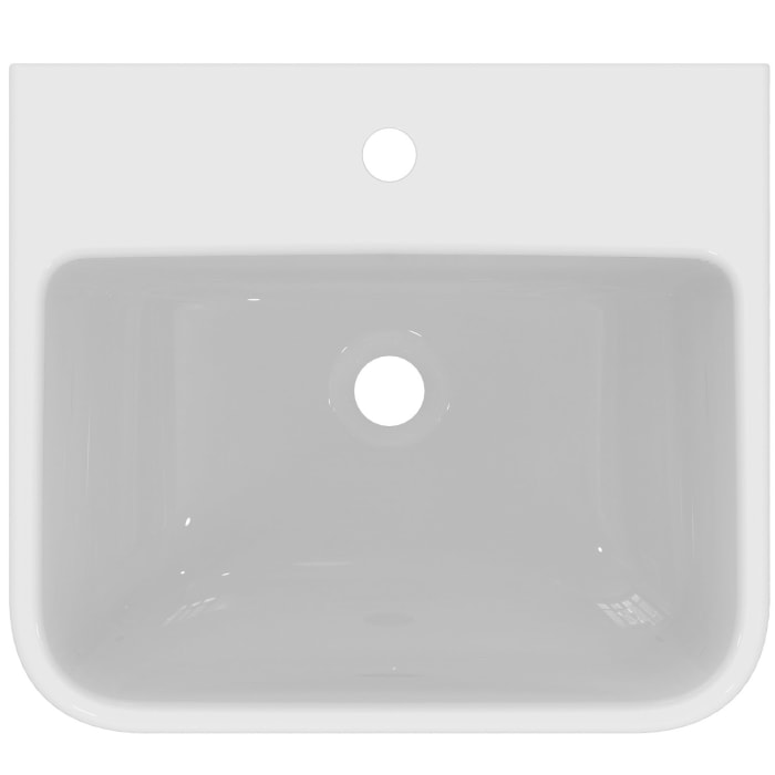 Ideal Standard i.life B Waschtisch 50 cm, 1 Hahnloch, ohne Überlauf