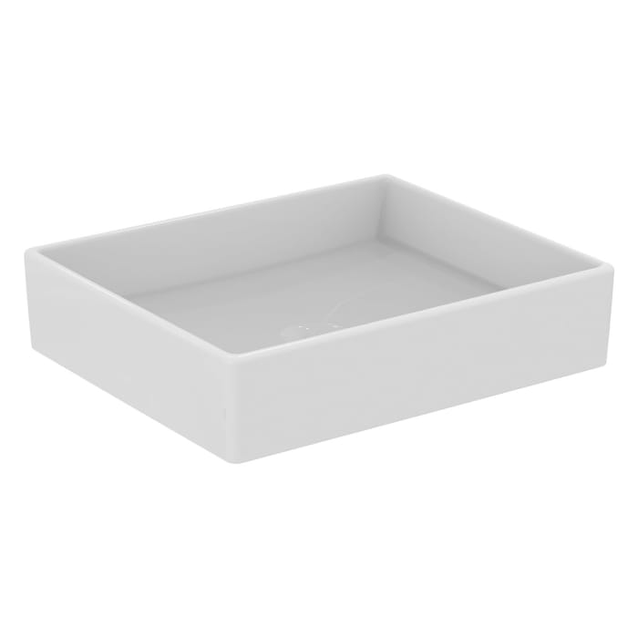 Ideal Standard i.life B Aufsatzwaschtisch 50 cm, ohne Hahnloch, ohne Überlauf