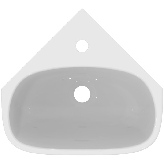 Ideal Standard i.life A Eckwaschtisch, 1 Hahnloch, mit Überlauf