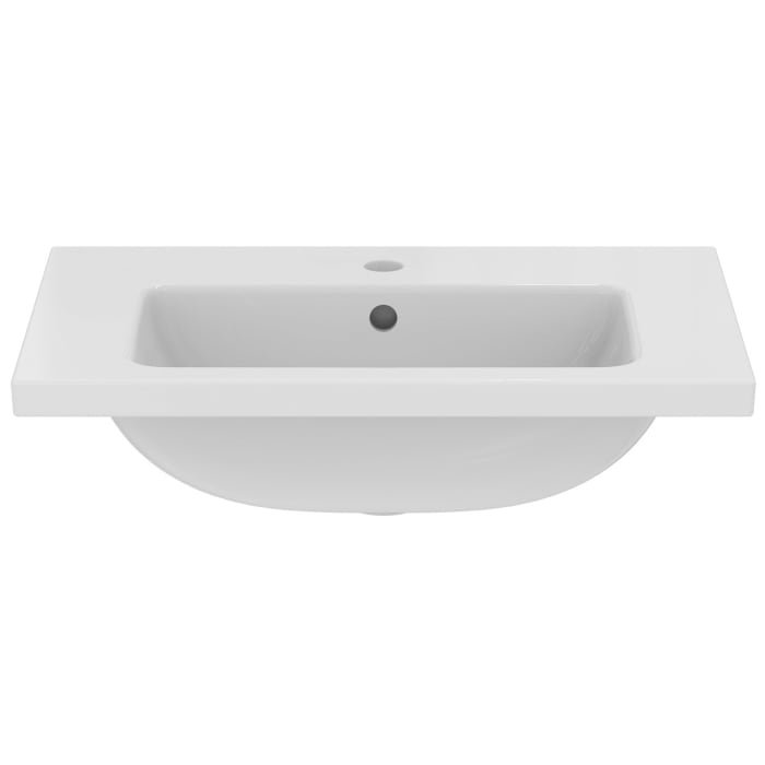 Ideal Standard i.life S Möbelwaschtisch 61 cm, 1 Hahnloch, mit Überlauf