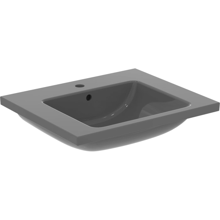 Ideal Standard i.life B Möbelwaschtisch 61 cm, 1 Hahnloch, mit Überlauf